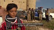 Islamic State 'are all monsters' says 14 year old Yazidi boy
