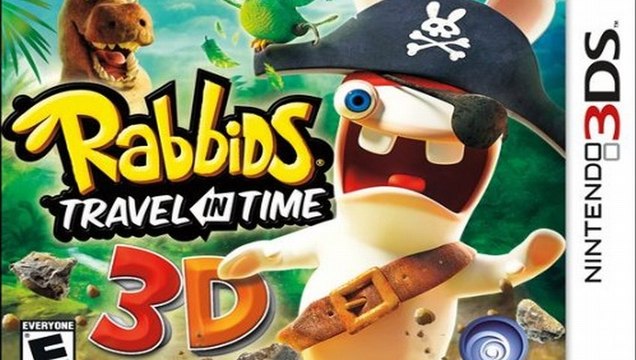 Rabbids Travel in Time 3D Gameplay (Nintendo 3DS) [60 FPS] [1080p]