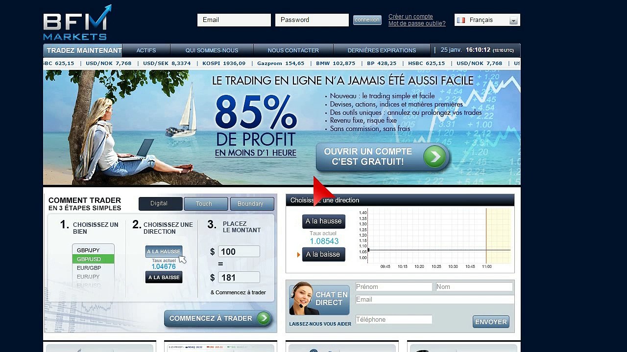 Avis client - BFM Markets