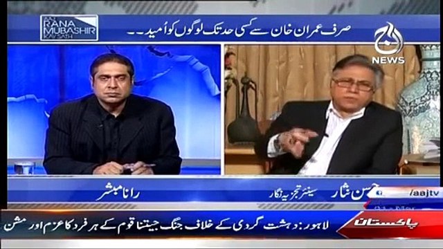 Aaj Rana Mubashir Kay Sath 1 March 2015 - Hassan Nisar Exclusive