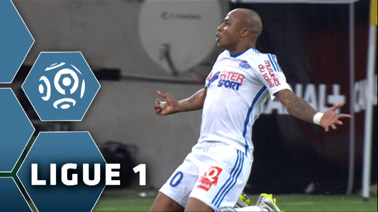 But André AYEW (45ème +3) / Olympique de Marseille - SM Caen (2-3) - (OM - SMC) / 2014-15