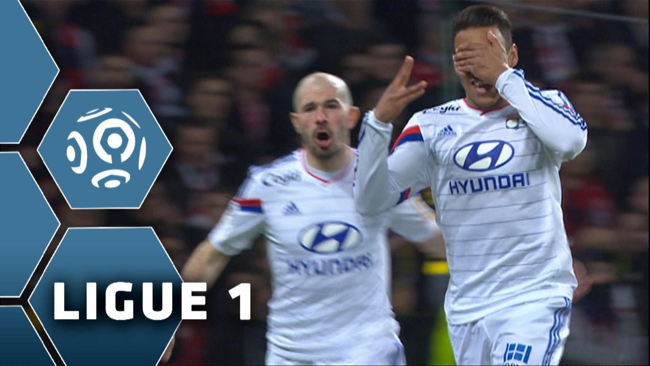 But Corentin TOLISSO (2ème) / LOSC Lille - Olympique Lyonnais (2-1) - (LOSC - OL) / 2014-15