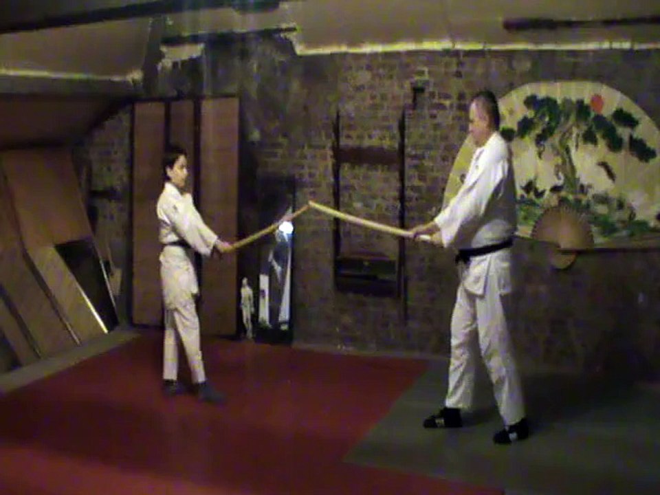 Ken : Shomen awase jodan tsuki