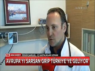 Amerika ve Avrupa'yı sarsan grip Türkiye'ye geliyor Grip aşısı olanlar da güvende değil