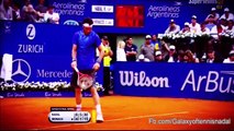 Rafael Nadal vs Juan Monaco _Last points Buenos Aires 2015 Final