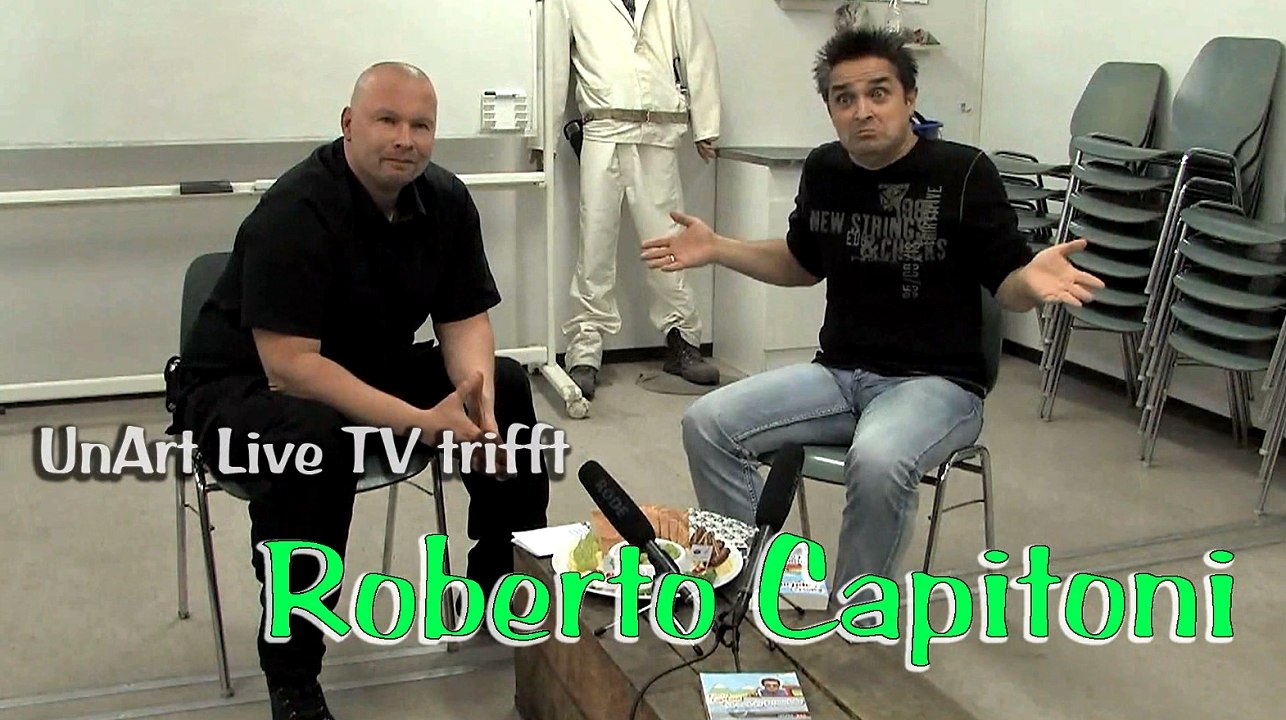 UnArt Live TV - Interview Roberto Capitoni, Zeche Hannover, Bochum 2014