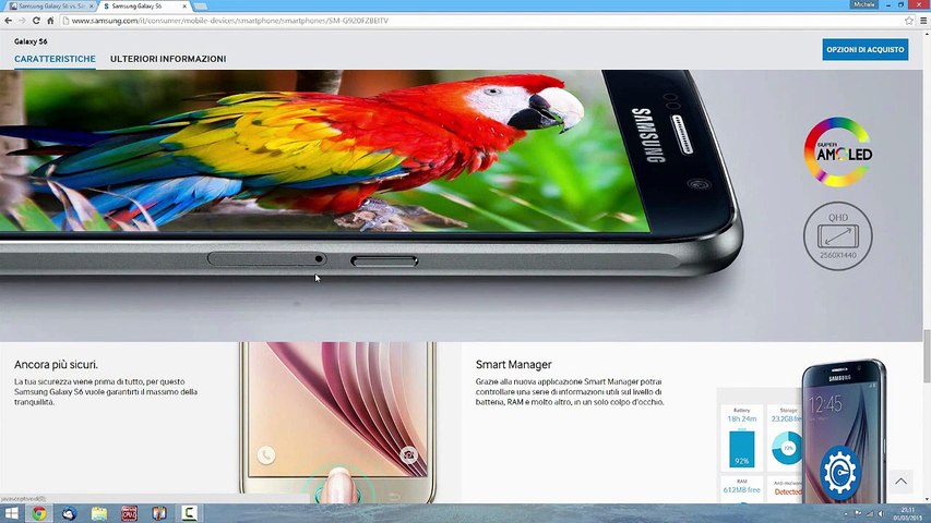 Samsung Galaxy S6 e S6 Edge - Presentazione e Prime Impressioni