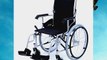 Karman LT-980-SI-E 24 Pound Ultra Lightweight Wheelchair with Elevating Leg Rest Silver