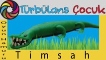Oyun Hamuru ile Timsah Yapımı | Türbülans Çocuk | Play Doh Crocodile