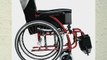 Karman Healthcare S-115 Ergonomic Ultra Lightweight Manual Wheelchair Rose Red 16 Inches Seat