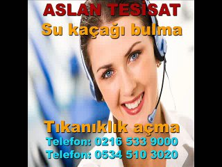Lavabo tıkanıklığı açma Tel:0216 533 9000