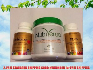Mannatech product combo: 1 Advanced Ambrotose 120 Caps  1 NutriVerus 150g Powder 1 Mannatech