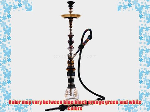 34 1 Hose Khalil Mamoon Quad Metal Oxidized Zoharia KM Hookah