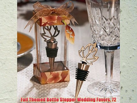 Fall Themed Bottle Stopper Wedding Favors 72