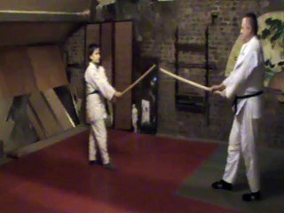 Ken : shomen awase migi shomen maai