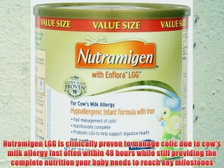 Nutramigen with Enflora LGG for Cows Milk Allergy Powder Can for Babies 0-12 Months 19.8 Ounce