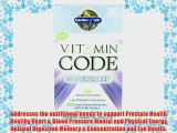 Garden of Life Vitamin Code Raw 50 and Wiser Men's Multivitamin 240 Capsules (Pack of 3)