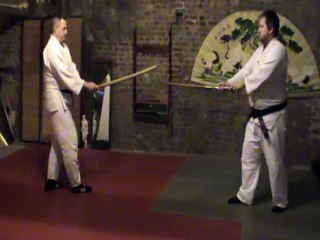 Ken : tsuki awase maki otoshi tsuki