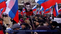 L'hommage de Moscou à Boris Nemtsov