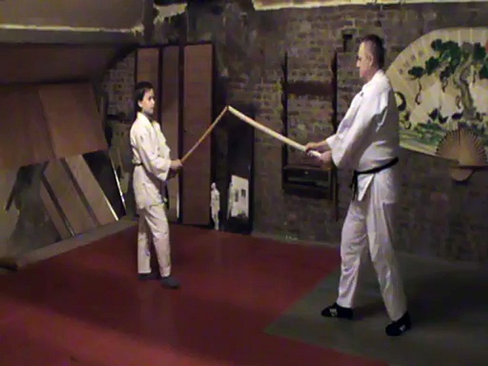 Ken : jodan tsuki awase hidari gedan kiri gaeshi