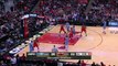 Jimmy Butler Pass to Nikola Mirotic Finishes - Clippers vs Bulls - March 1, 2015 - NBA