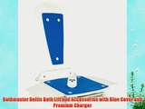 Bathmaster Deltis Bath Lift and Accessories with Blue Cover and Premium Charger