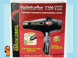 Twin Turbo 3200 Ceramic and Ionic Professional Hair Dryer 1900 Watt