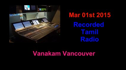 Vanakam Vancouver 2015-03-01