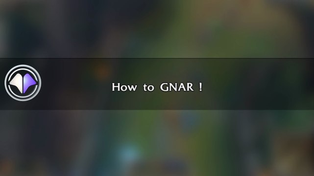 Move du jour #32 How to Gnar ! - League of Legends