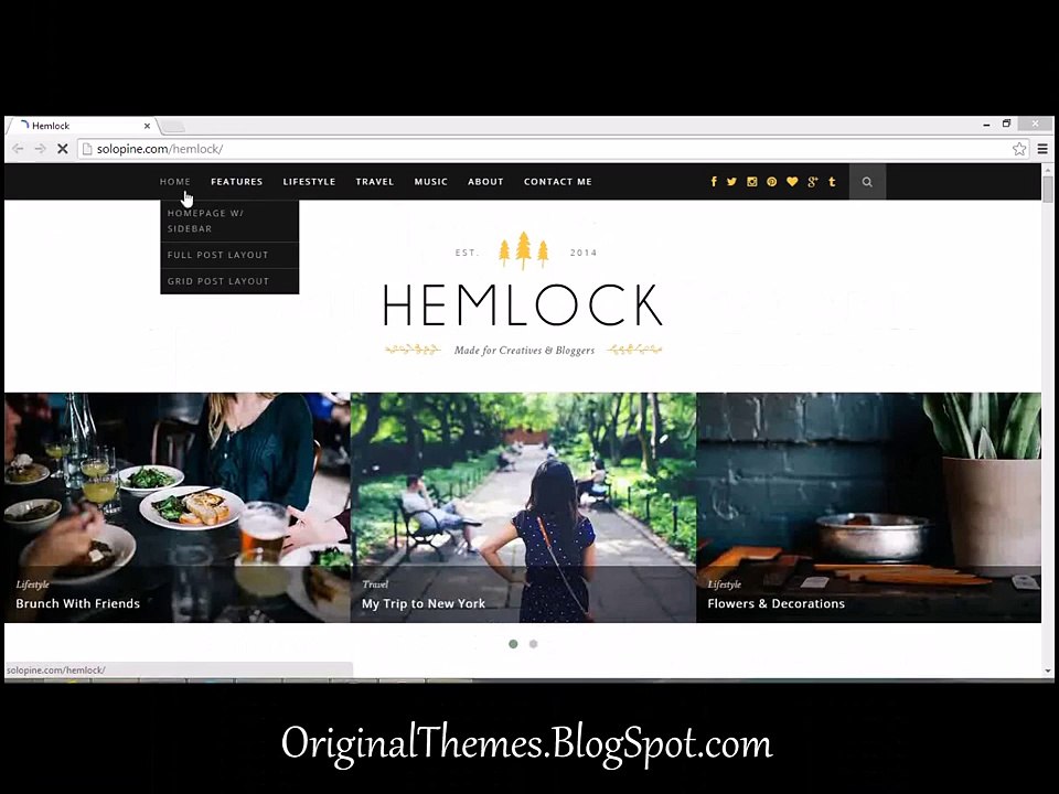 Hemlock WordPress Theme Review - Download