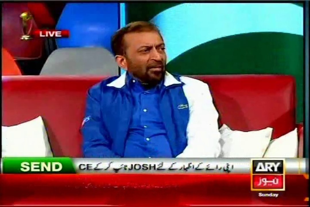 ARY Har Lamha Purjosh Umer Sharif with MQM Farooq Sattar (01 March 2015)