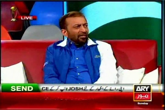 ARY Har Lamha Purjosh Umer Sharif with MQM Farooq Sattar (01 March 2015)