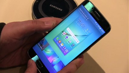 Samsung Galaxy S6 EDGE : notre premier aperçu en vidéo