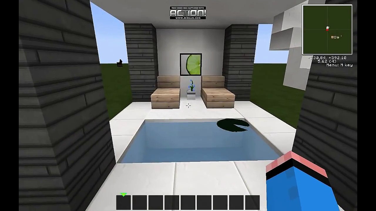 Como Hacer Una Linda Casa Moderna En Minecraft Pt 2