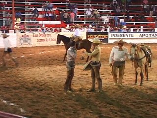 caidas del caballo en el Campeonato nacional charro 2015