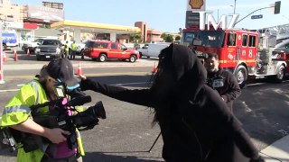 2015 Kat Von D -- Flips Out on Reporters After Tattoo Shop Fire.