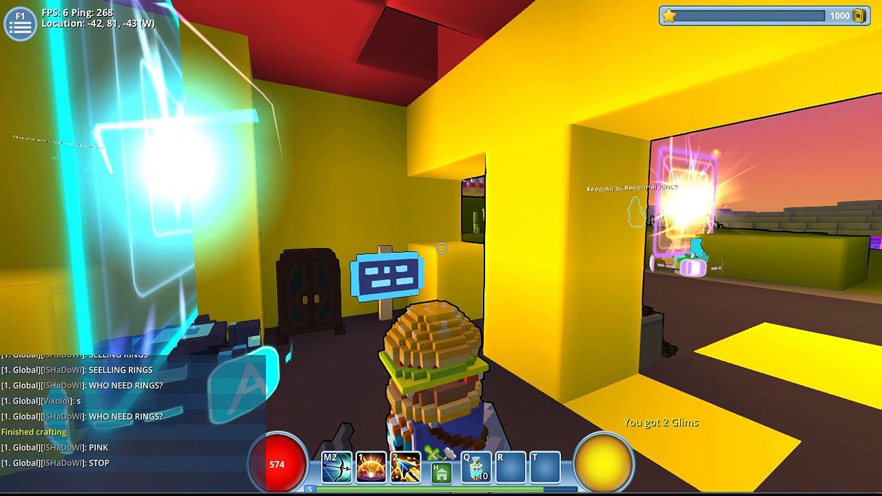 Trove Trying to build new Place