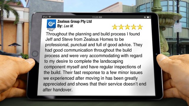 Zealous Group Pty Ltd Brighton Perfect 5 Star Review by Lee M.