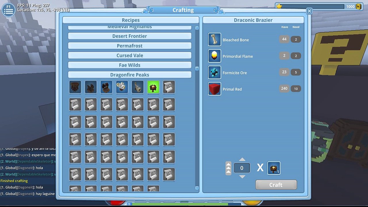 Trove Crafting Dragonskull Trophy