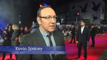 Kevin Spacey Chats At 'House of Cards' London Premiere