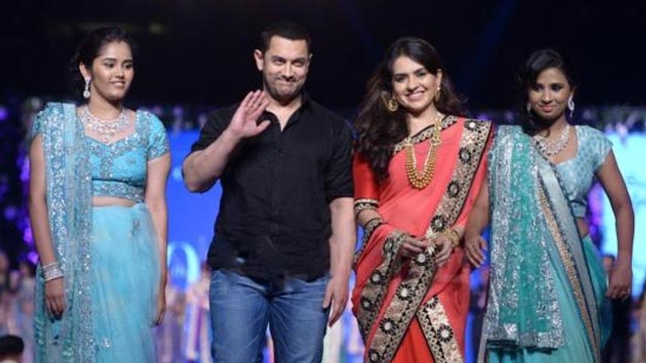 Aamir Khan Walks For CHARITY | Sonakshi Sinha | Manish Malhotra