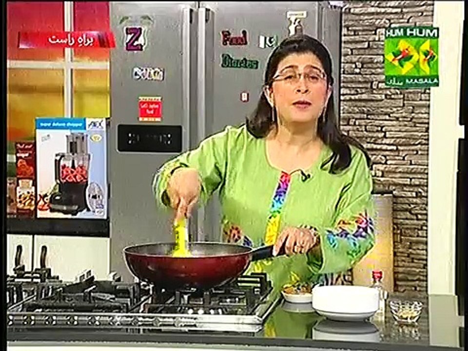Food Diaries with Zarnak  Sidhwa  Cooking Show on Hum Masala Tv 27th February 2015