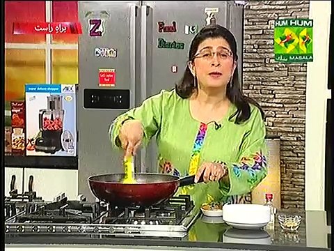 Food Diaries with Zarnak Sidhwa Cooking Show on Hum Masala Tv 27th February 2015