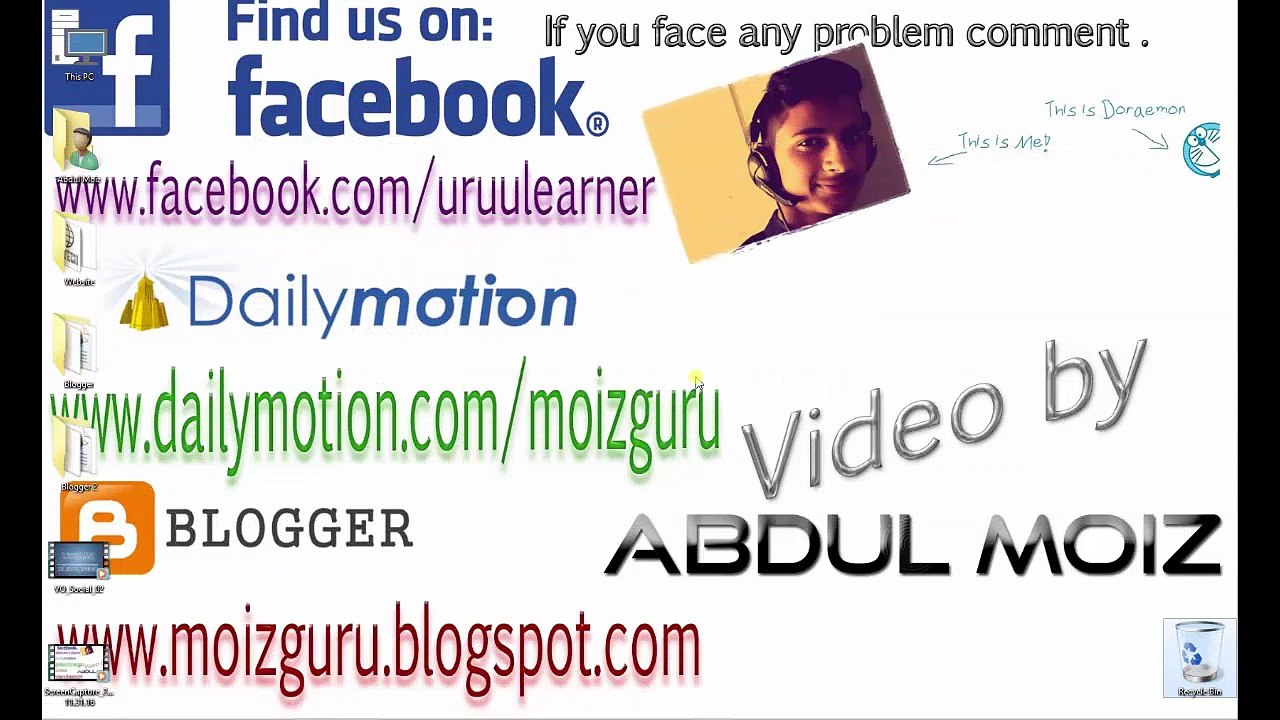 How to create a Blog (Guru Moiz)
