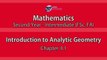 Introduction to Analytic Geometry - Introduction