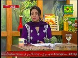 Tarka Recipes With Rida Aftab Cooking Show on Hum Masala Tv 24th February 2015
