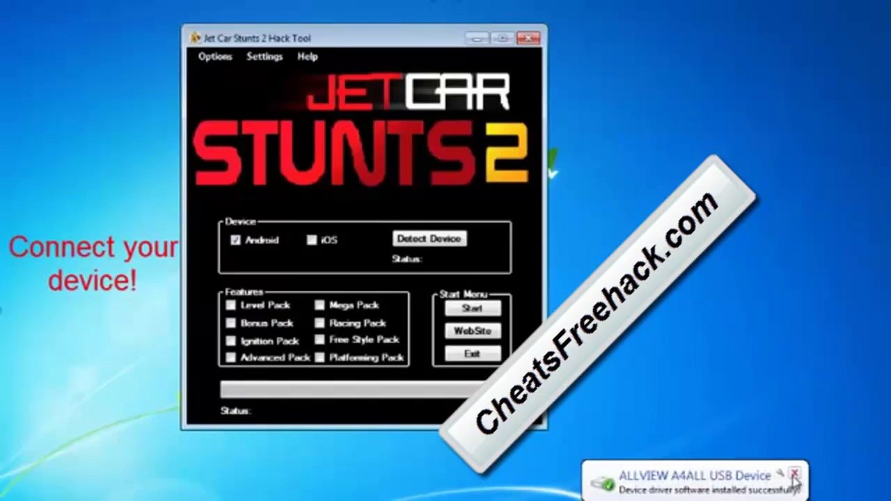 JET CAR STUNTS 2 HACK LEVEL PACK  MEGA PACK  RACING PACK CHEAT TOOL FREE DOWNLOAD 2015