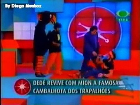 Dedé Santana & Marcos Mion no extinto Descontrole (2003) Parte 02 - Cambalhota dos Trapalhões