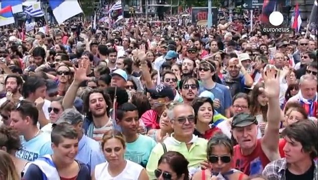 تاباره وازکوئز بعنوان رئیس جمهوری جدید اوروگوئه سوگند یاد کرد