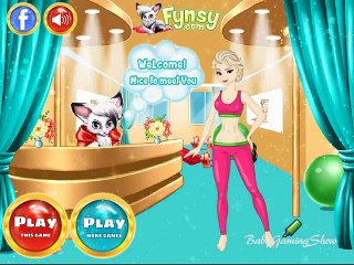 Yoga with Fynsy Elsa - Disney Princess Elsa Yoga Gameplay